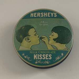 Vintage 1982 Hershey's Milk Chocolate Kisses 'A Kiss For You' Collector Pristine
